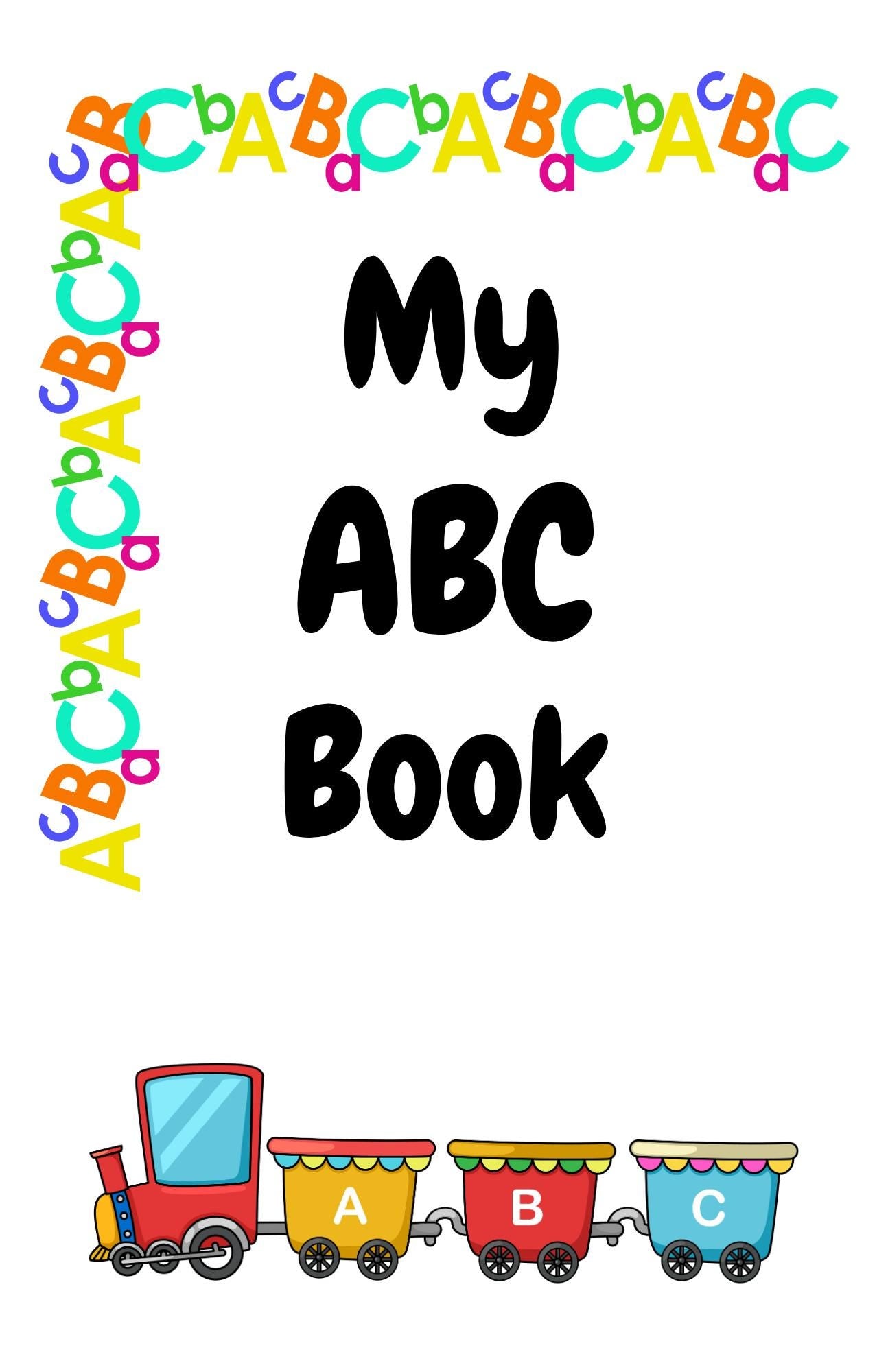 kids ABC coloring book
