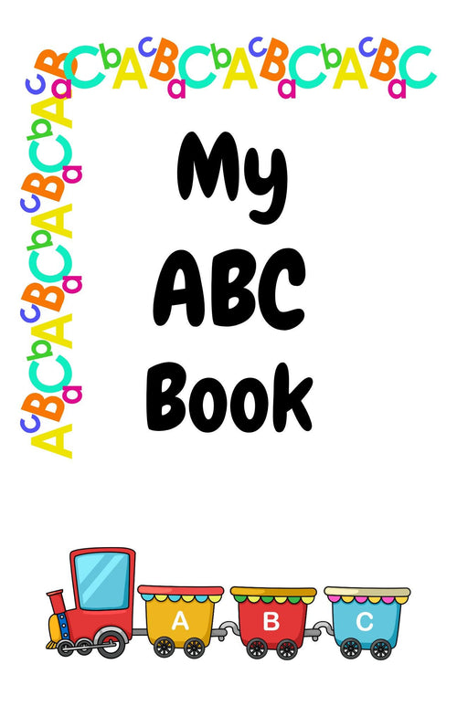 kids ABC coloring book